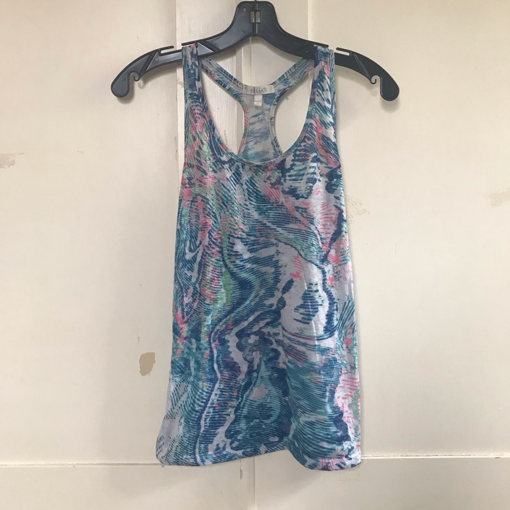Delia’s Ripple Patterned Tank